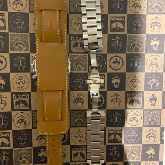 Brooks Brothers Watch Chrono "Sky Reflector" Ref. 08517 w Hodinkee Newman Bund - Picture 3 of 9